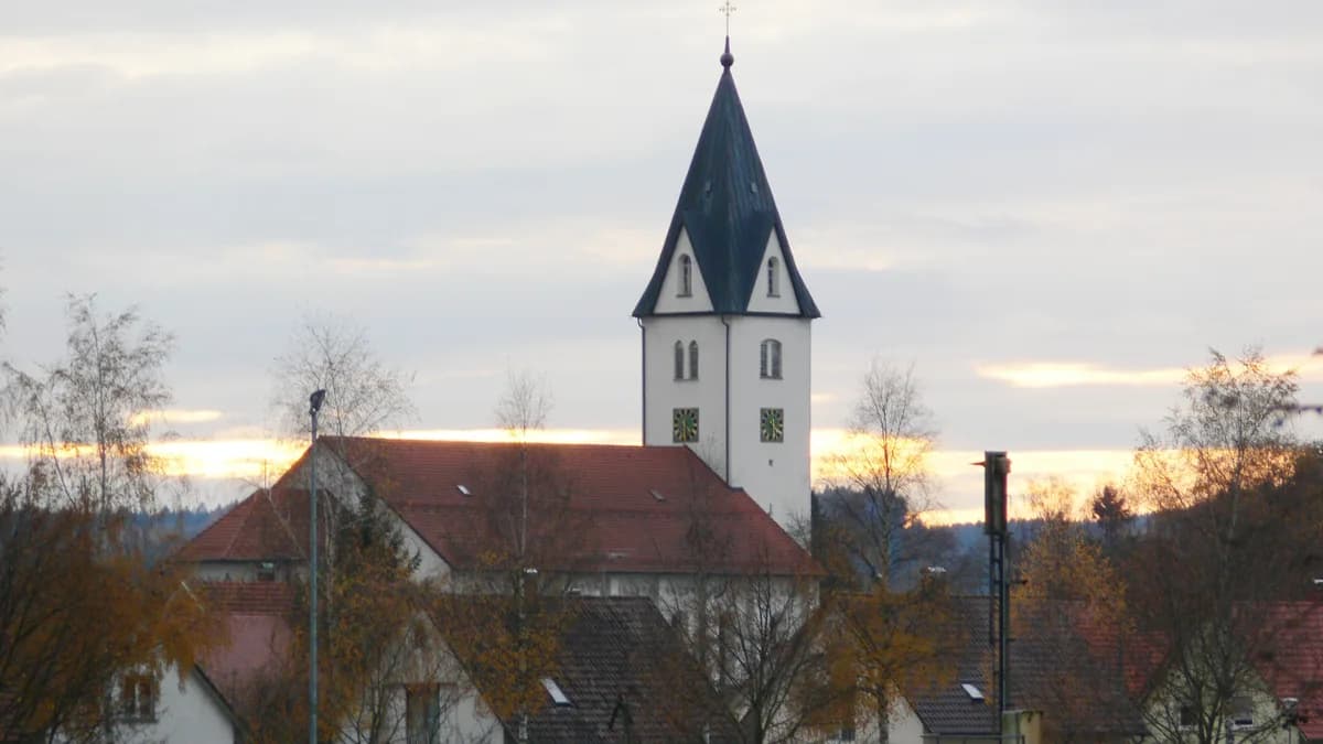 Stadtansicht von Aichstetten