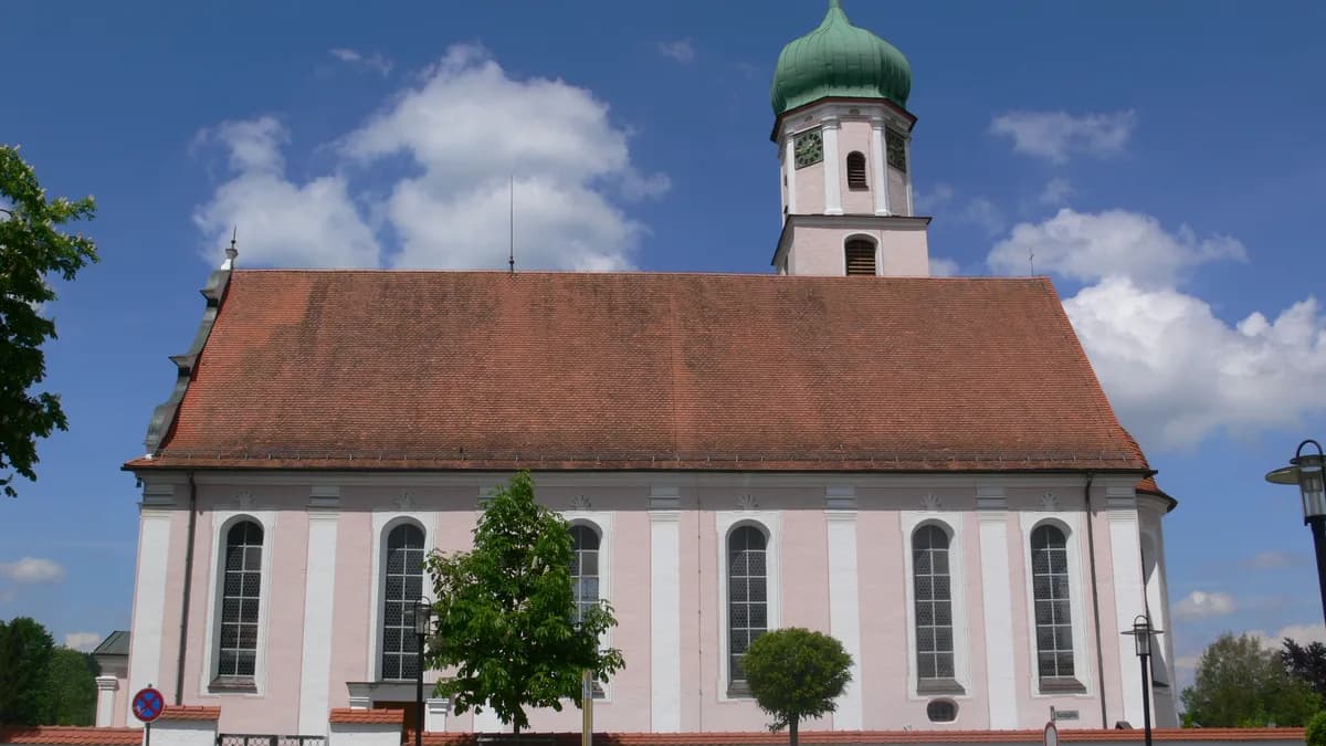 Stadtansicht von Aitrach