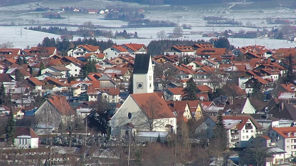 Stadtansicht von Altusried