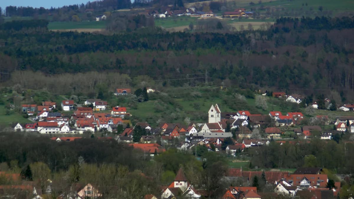 Stadtansicht von Bermatingen