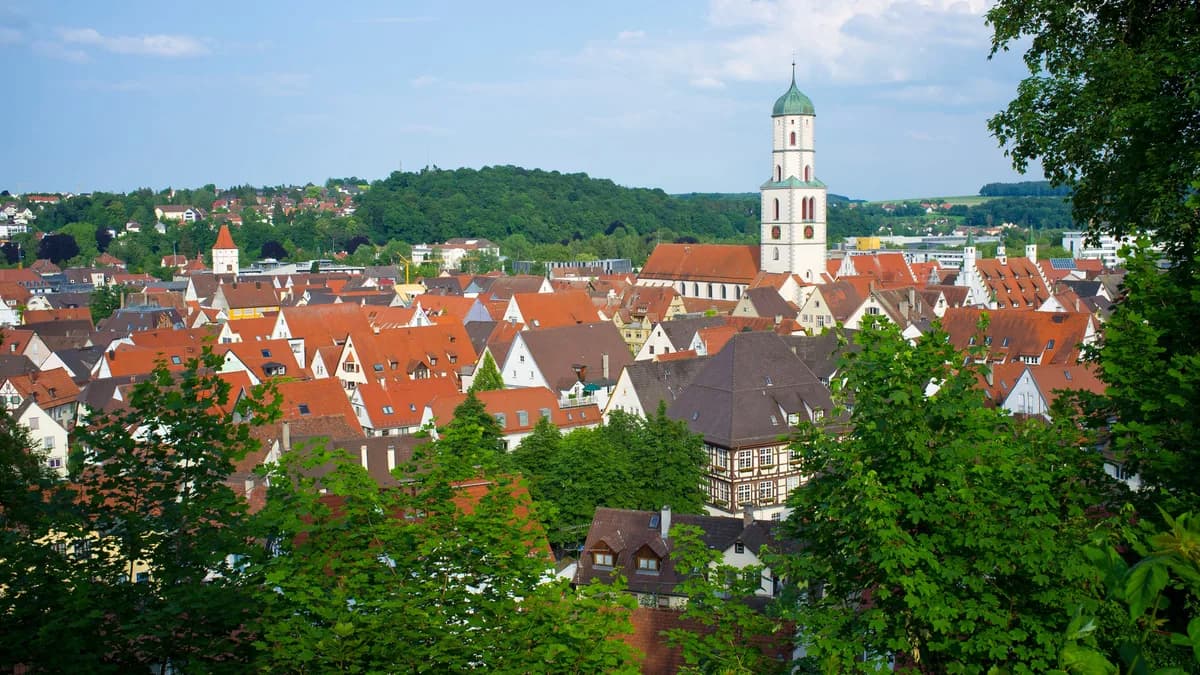 Stadtansicht von Biberach