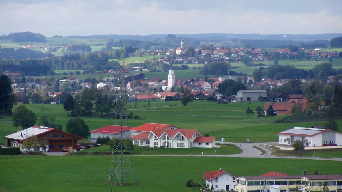 Stadtansicht von Dietmannsried