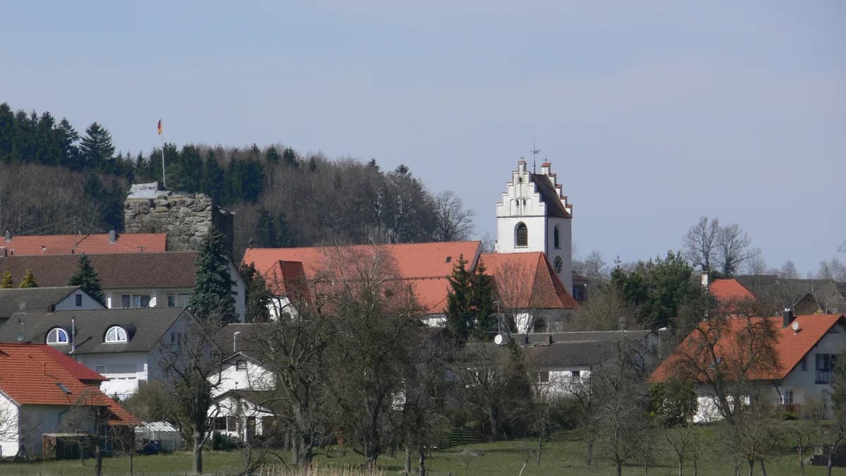 Stadtansicht von Fronreute
