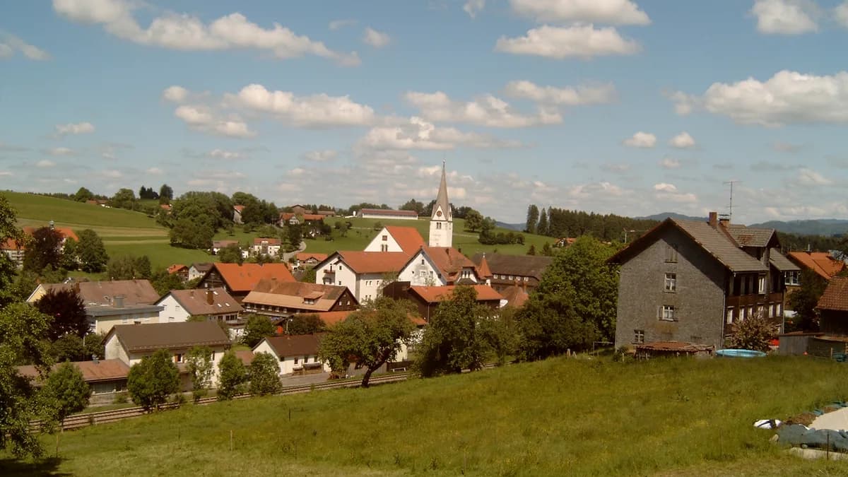 Stadtansicht von Heimenkirch