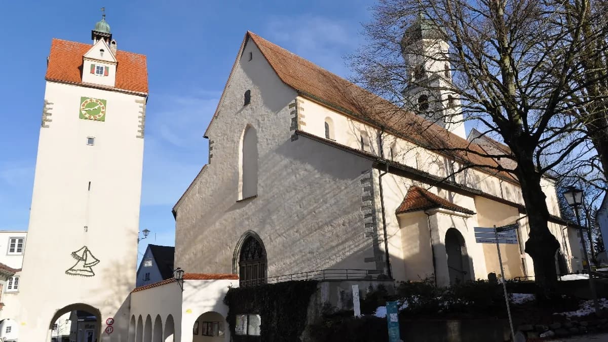 Stadtansicht von Isny im Allgäu