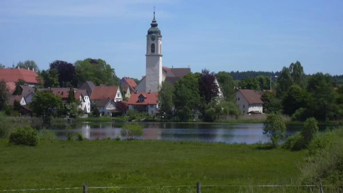Stadtansicht von Kißlegg