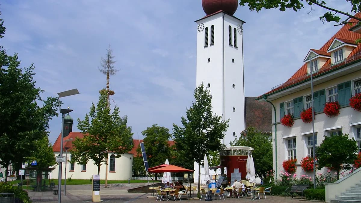 Stadtansicht von Kressbronn am Bodensee