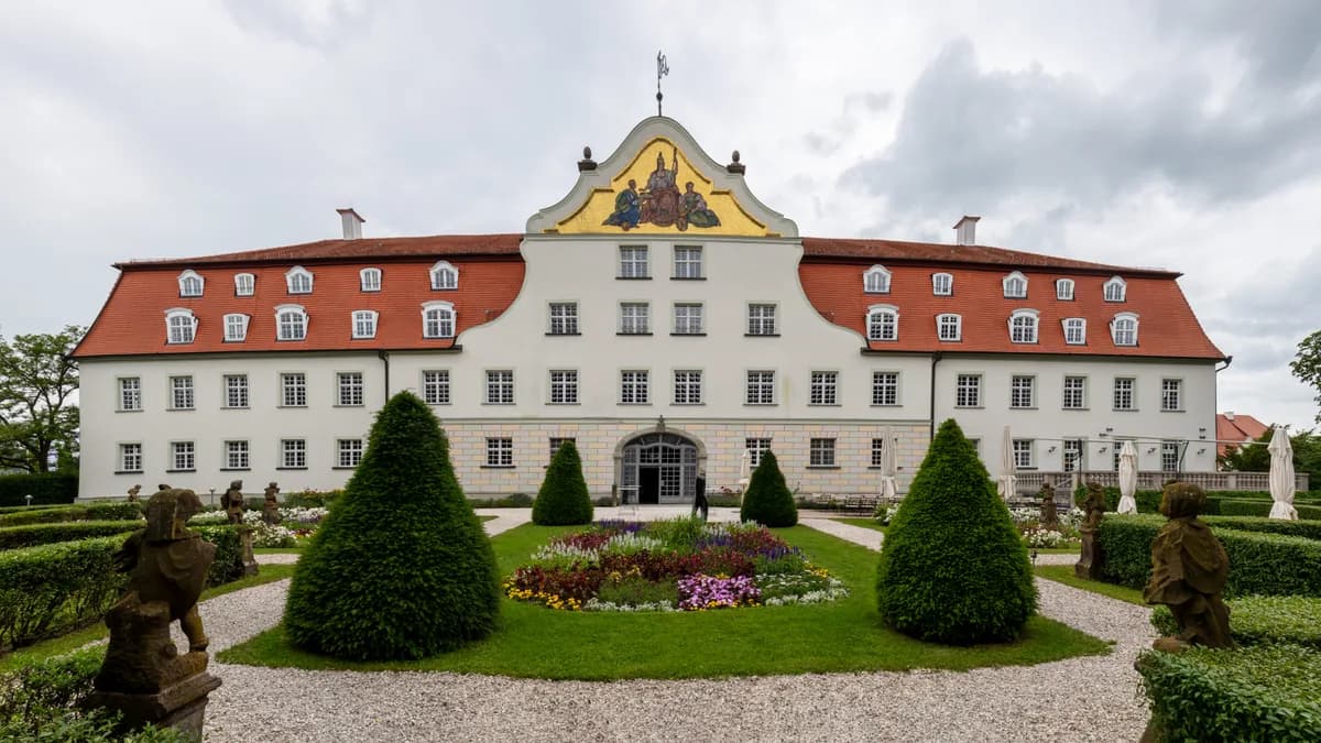 Stadtansicht von Lautrach