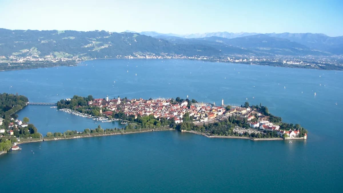 Stadtansicht von Lindau