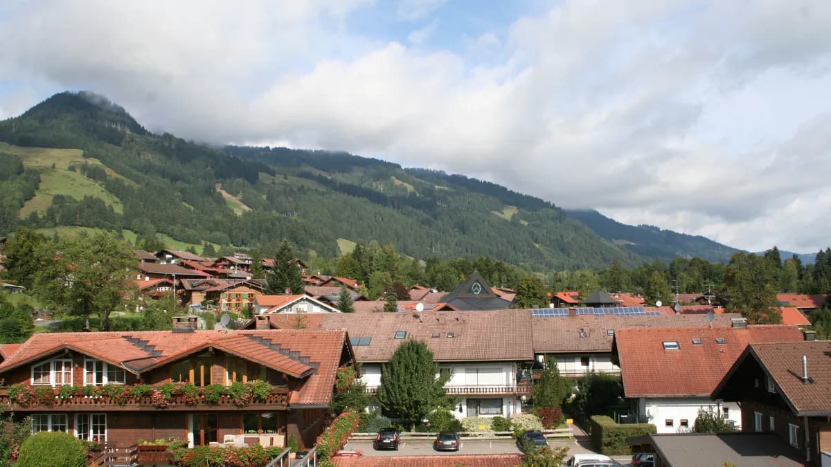 Stadtansicht von Obermaiselstein
