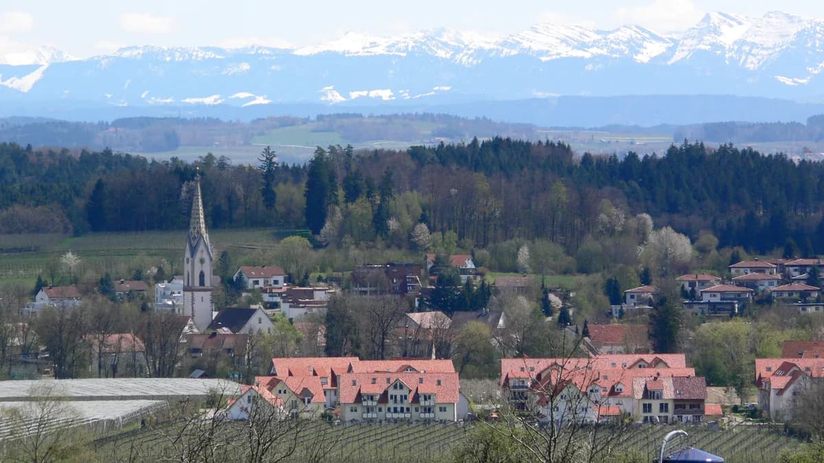 Stadtansicht von Oberteuringen