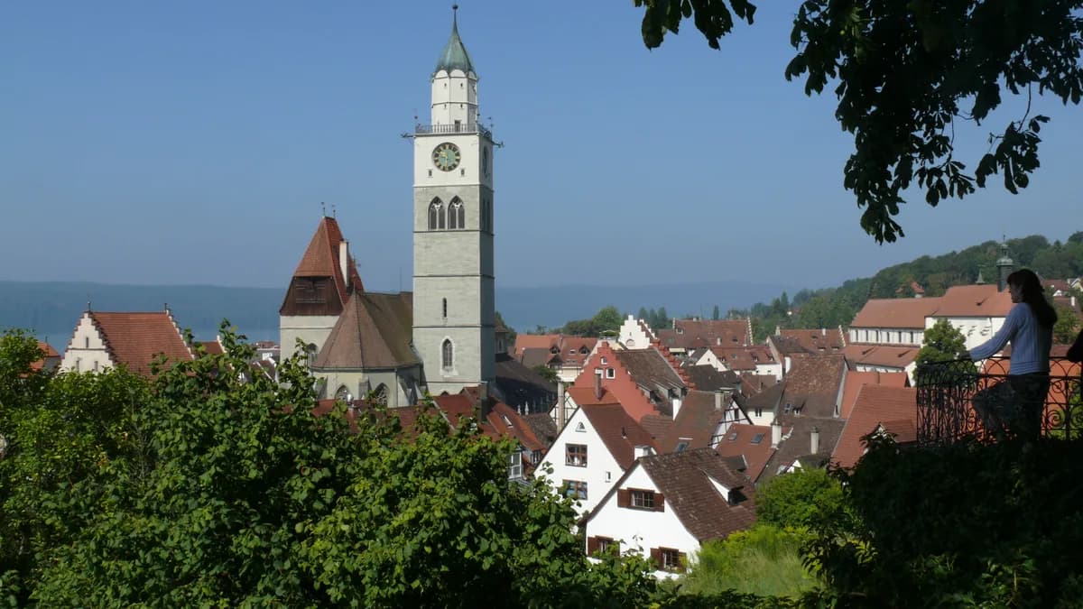 Stadtansicht von Überlingen