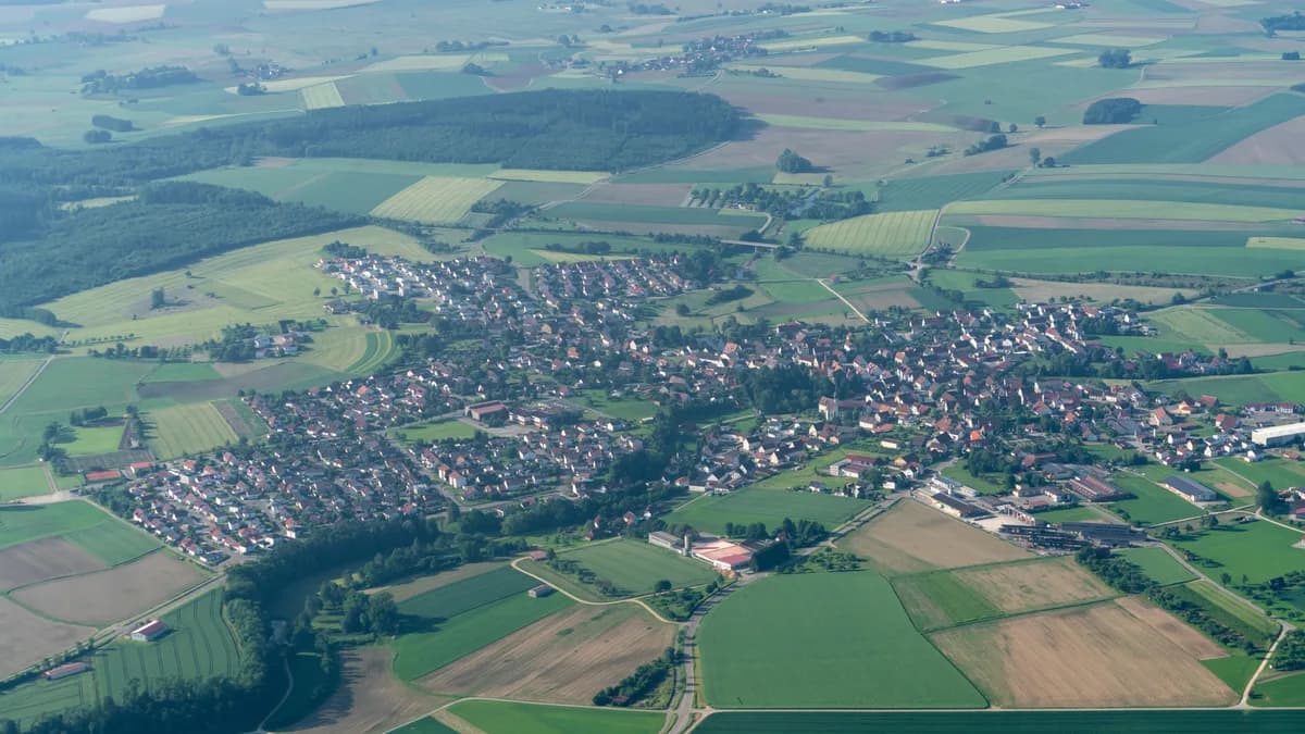 Stadtansicht von Uttenweiler