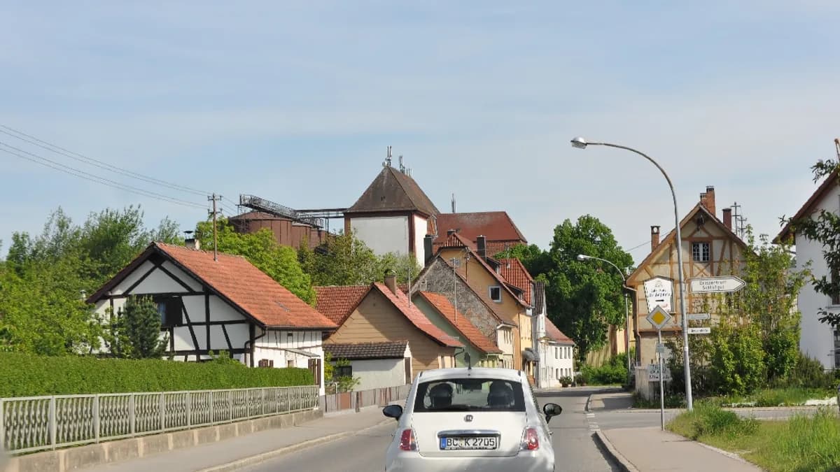 Stadtansicht von Warthausen