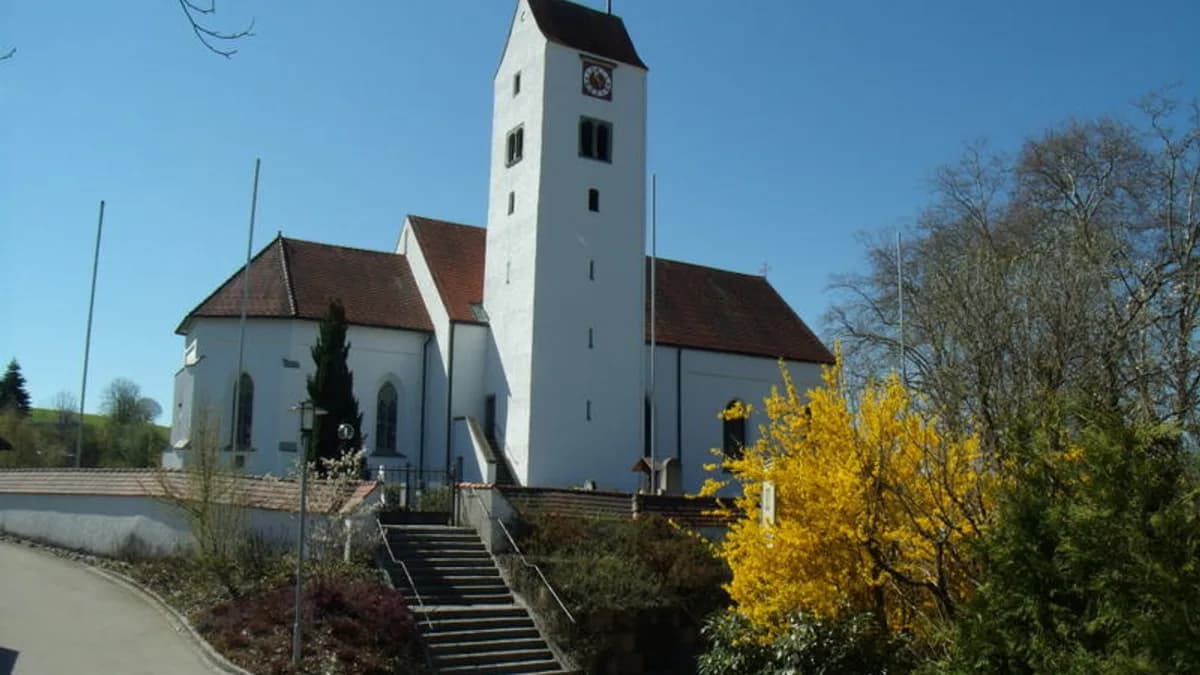 Stadtansicht von Weißensberg