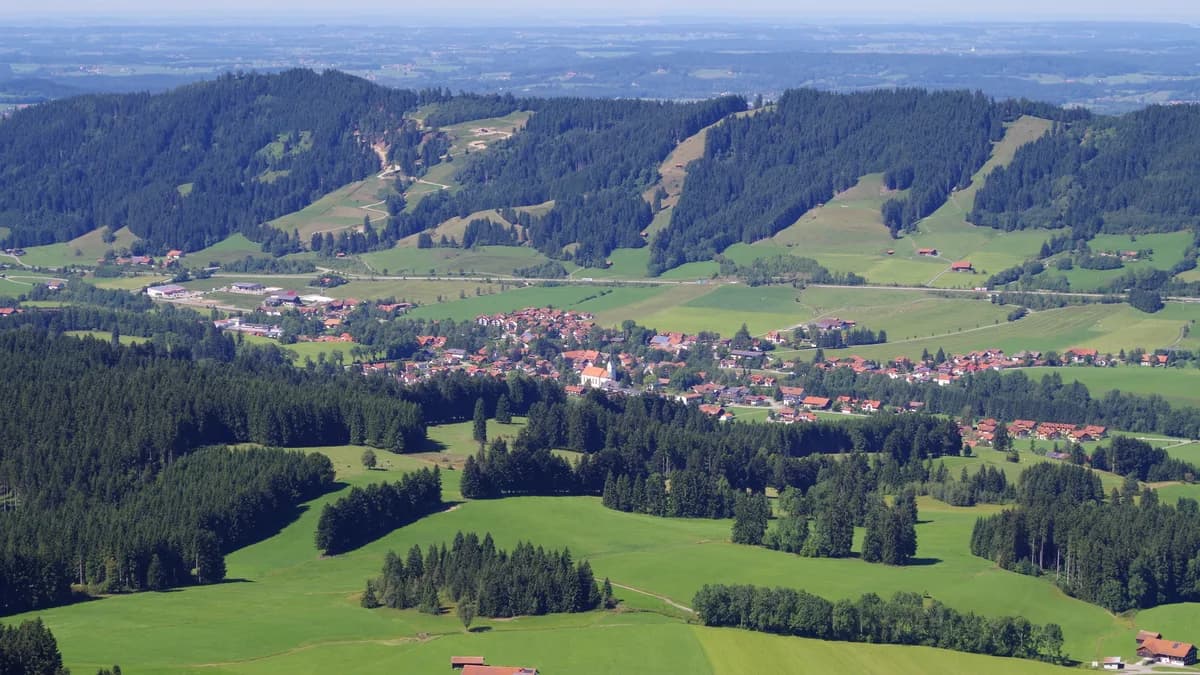Stadtansicht von Weitnau