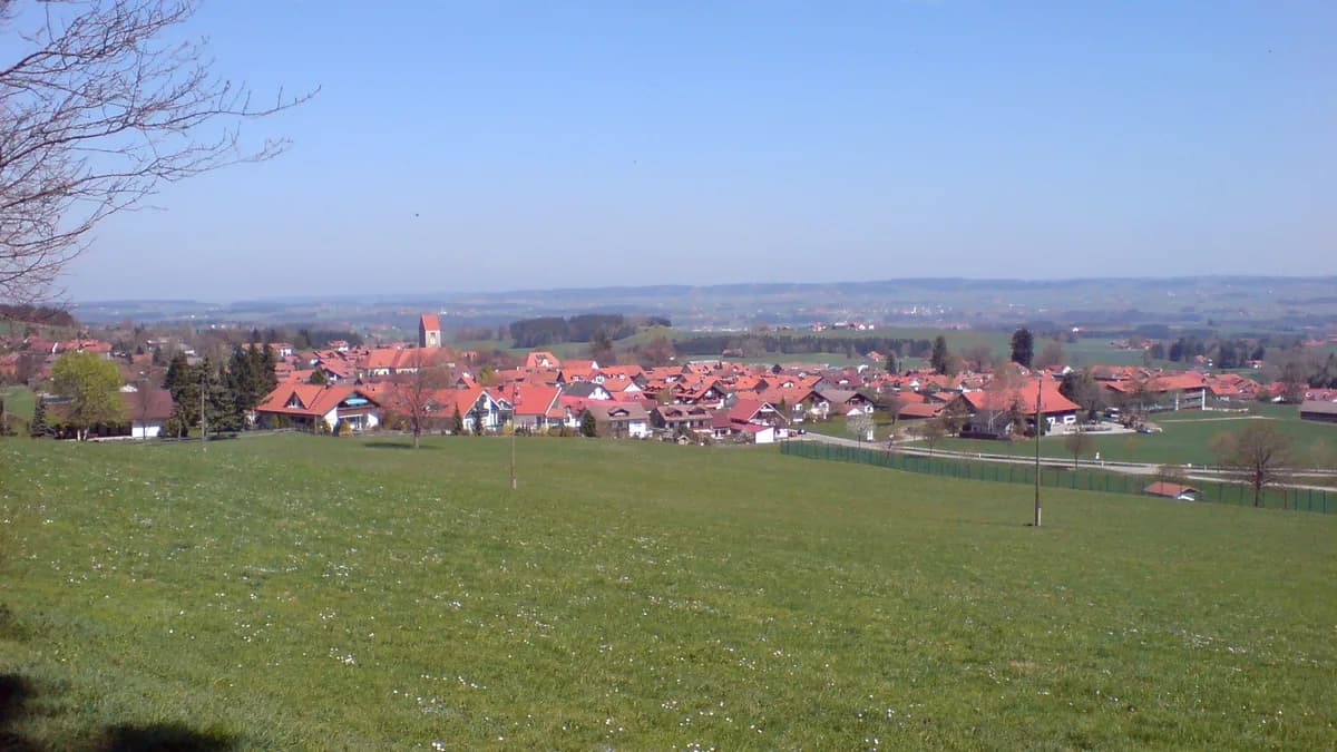 Stadtansicht von Wiggensbach