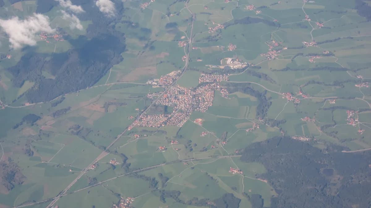 Stadtansicht von Wildpoldsried